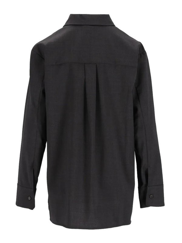 The Best Shops S MAX MARA: Hemden - Hemd - Grau