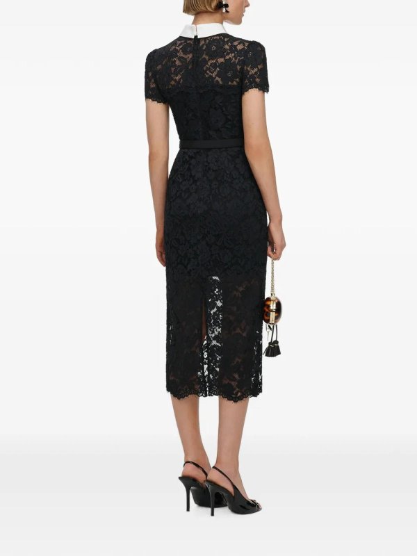 Self Portrait buy online Maxikleid - Schwarz
