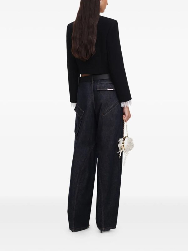 Black Button Down Jkt shop online: Self Portrait