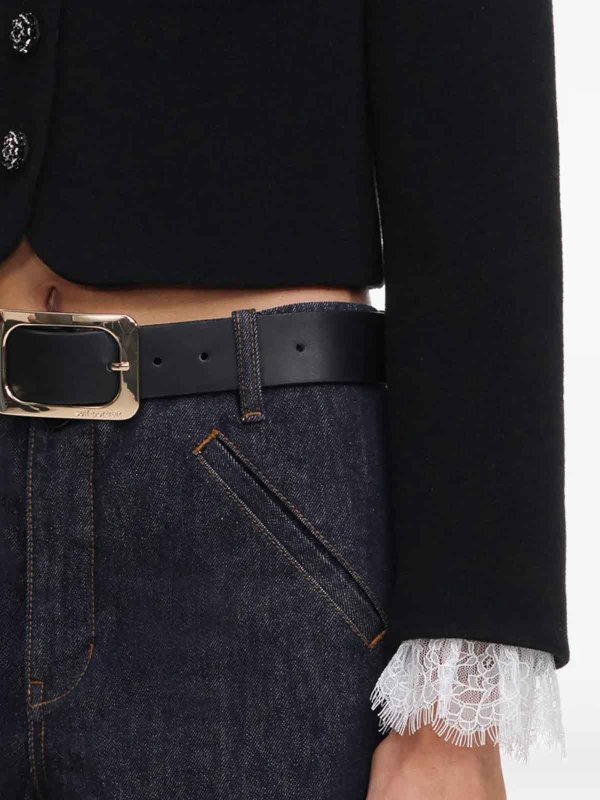 The Best Shops Self Portrait: Black Button Down Jkt