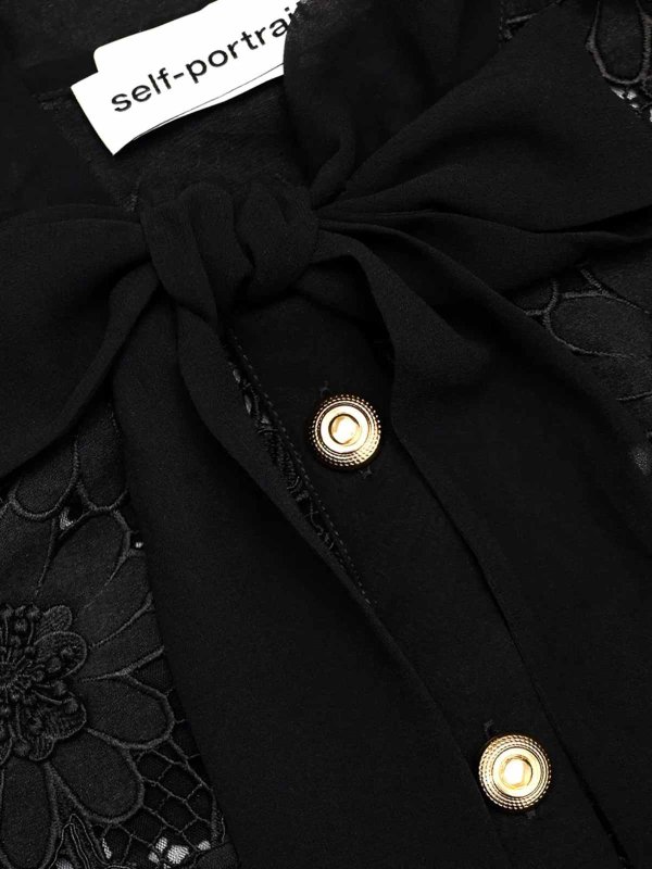 The Best Shops Self Portrait: Top - Noir