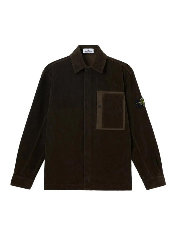 STONE ISLAND: Hemden - Hemd - Grau