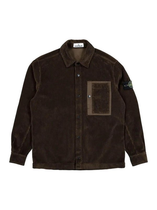 STONE ISLAND: カジュアルジャケット - カジュアルジャケット - 黒