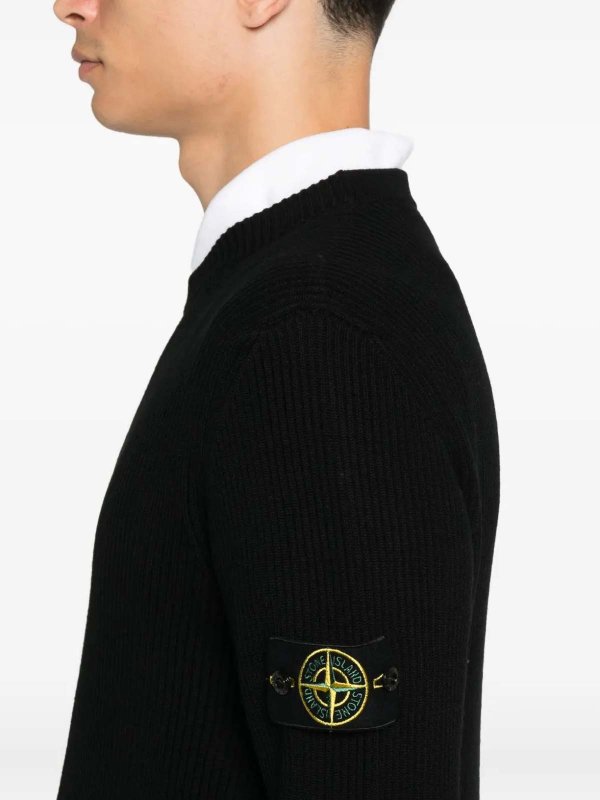 タートルネック/ポロネック - 黒 shop online: STONE ISLAND