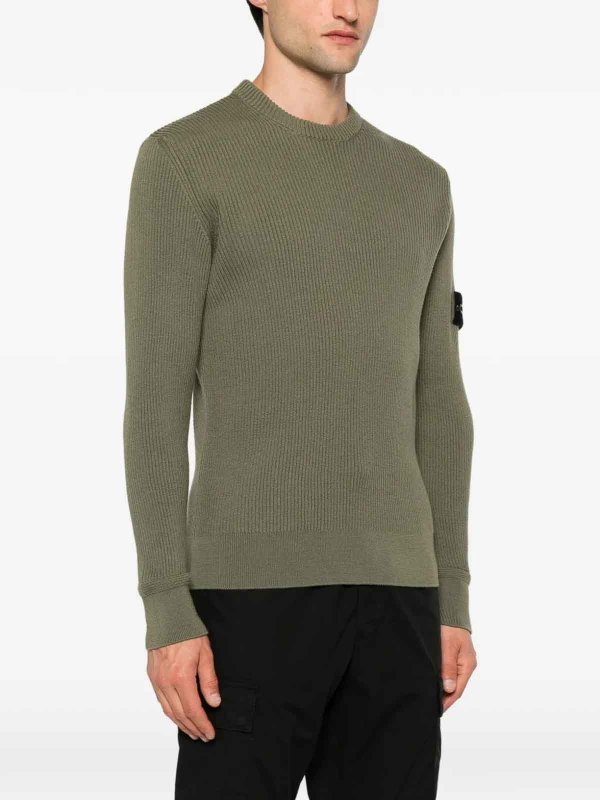 The Best Shops STONE ISLAND: Rollkragenpullover  und Polo-Ausschnitt - Rollkragenpullover - Grün