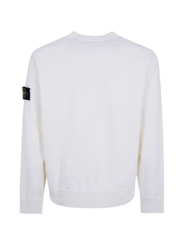 STONE ISLAND: スウェット＆セーター online - スウェットシャツ/セーター - 白