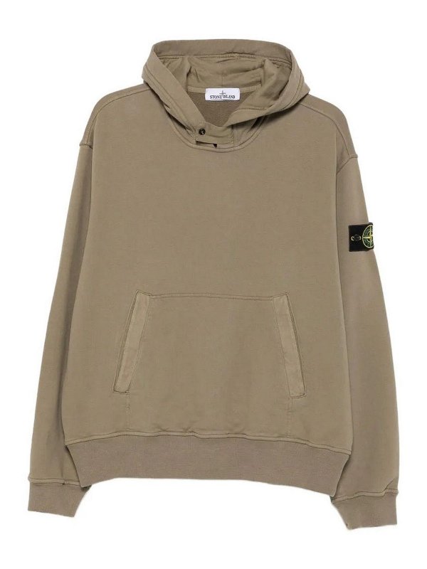 STONE ISLAND: スウェット＆セーター - スウェットシャツ/セーター - 緑