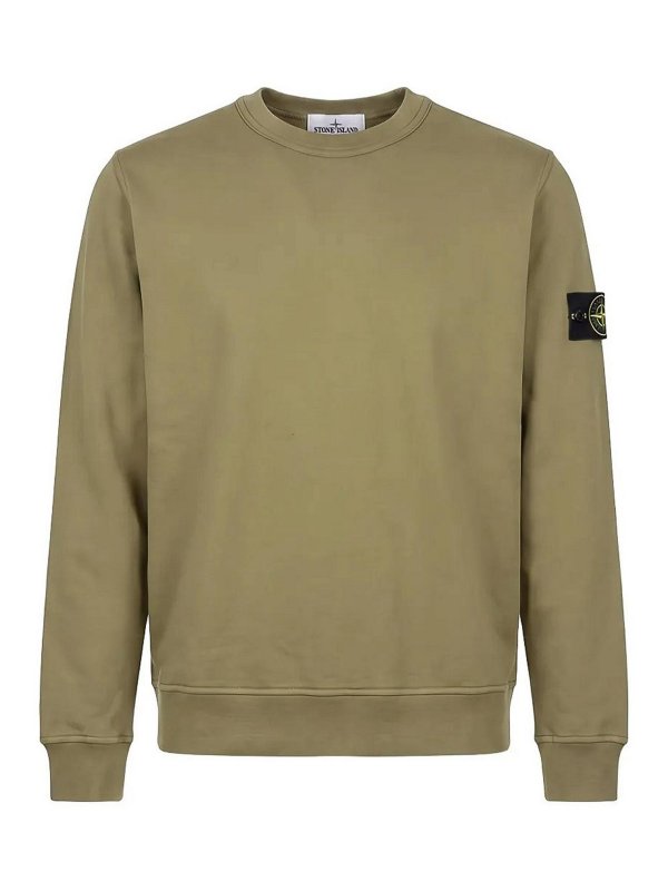 STONE ISLAND: スウェット＆セーター - スウェットシャツ/セーター - 緑