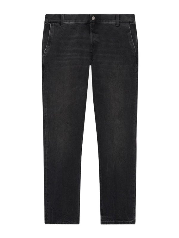 DONDUP: Jeans Rectos - Vaqueros Rectos - Negro