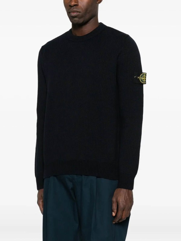 The Best Shops STONE ISLAND: クルーネック - クルーネック - ダークブルー