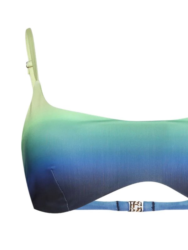 CASABLANCA: one-piece online - Gradient Printed Bikini Top