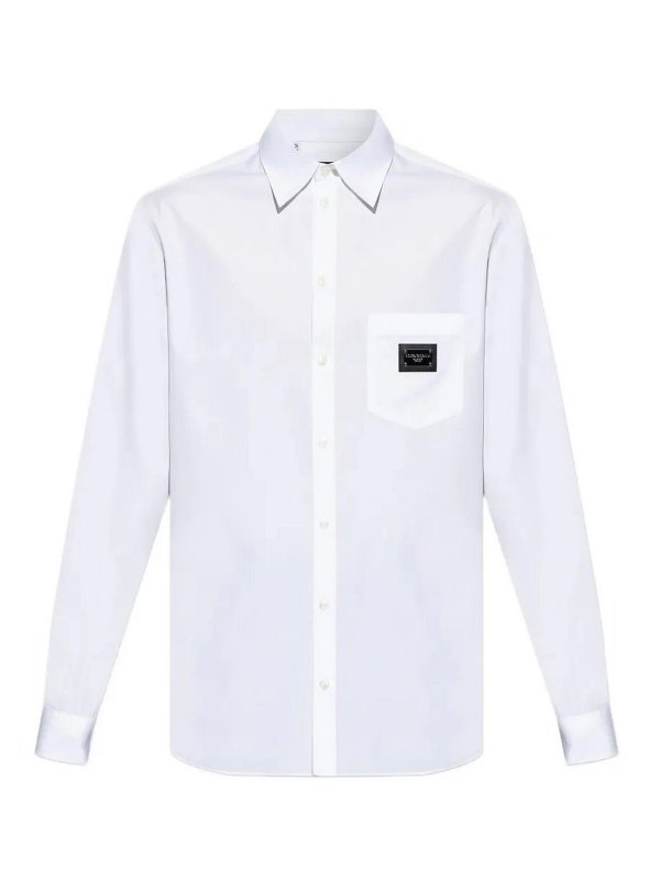 DOLCE & GABBANA: Hemden - Hemd - Weiß