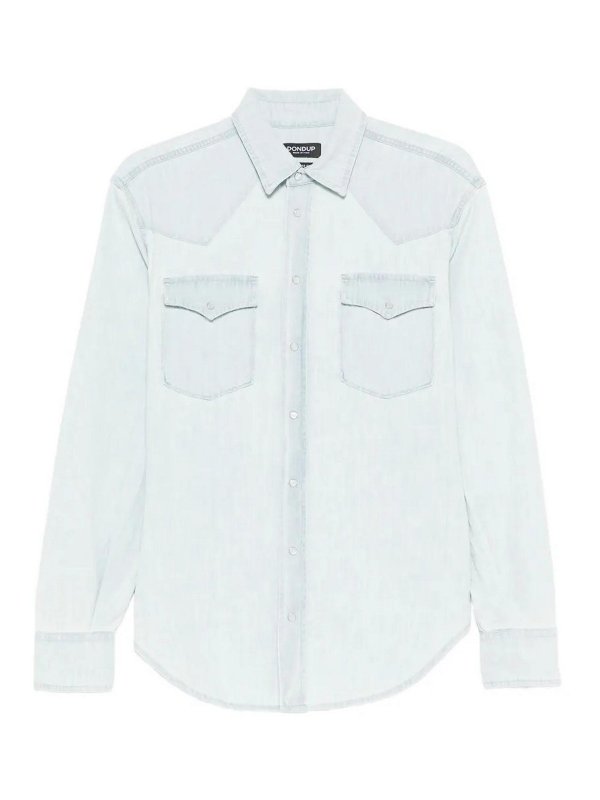 DONDUP: Hemden - Hemd - Hellblau