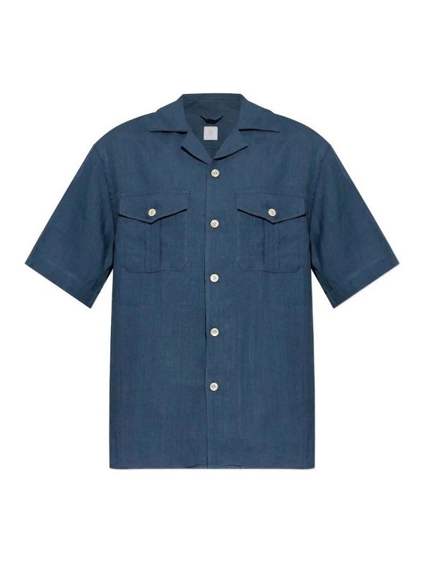 ELEVENTY: Camisas - Camisa - Azul