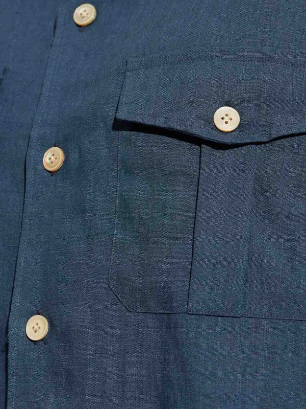 Camisa - Azul shop online: ELEVENTY