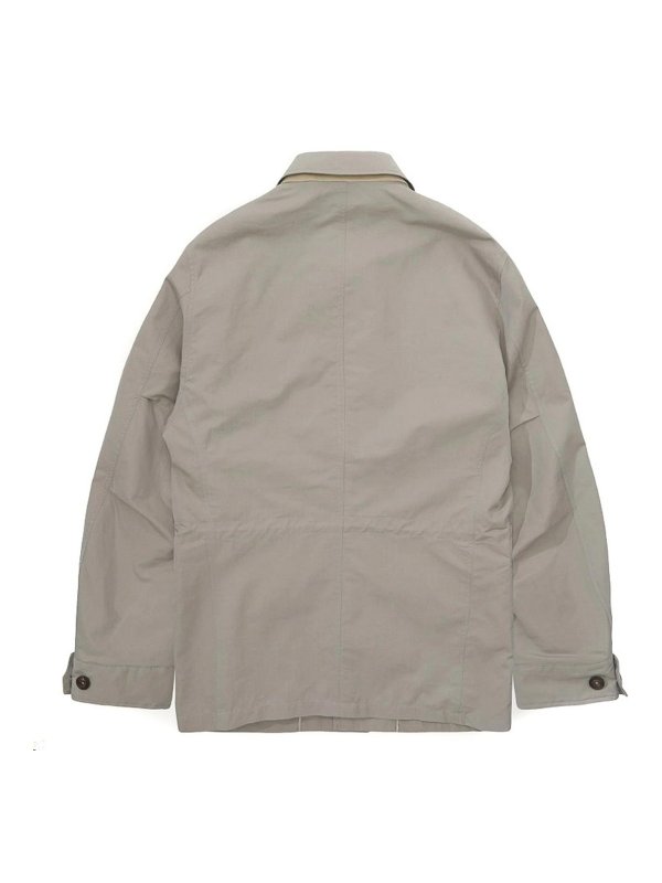 ELEVENTY: casual jackets online - Green Saharan Jacket
