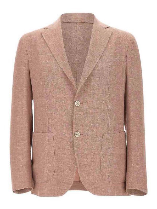 ELEVENTY: casual jackets - Himalayan Salt Patch Soft Jacket