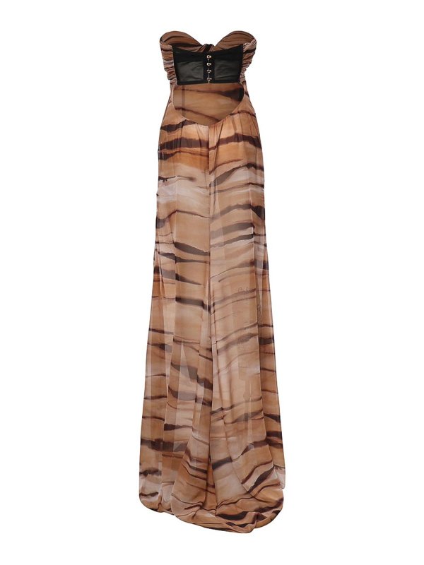 The Best Shops ELISABETTA FRANCHI: カクテルドレス - カクテルドレス - キャメル