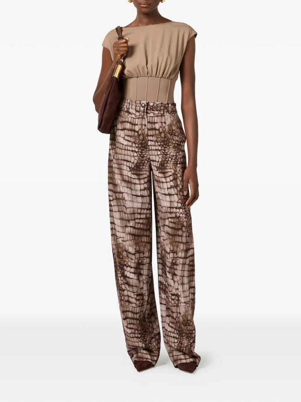 ELISABETTA FRANCHI: トップス＆タンクトップ online - トップ/タンクトップ - ダークグレー