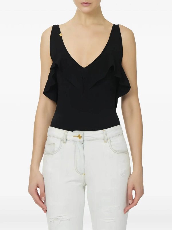 ELISABETTA FRANCHI: トップス＆タンクトップ online - トップ/タンクトップ - 黒