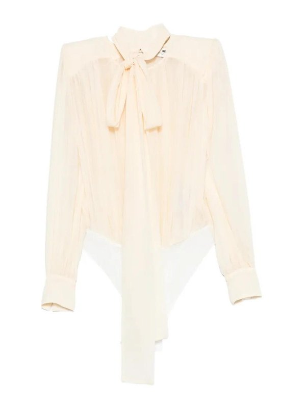 ELISABETTA FRANCHI: シャツ - シャツ - 白