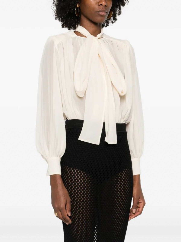 The Best Shops ELISABETTA FRANCHI: シャツ - シャツ - 白