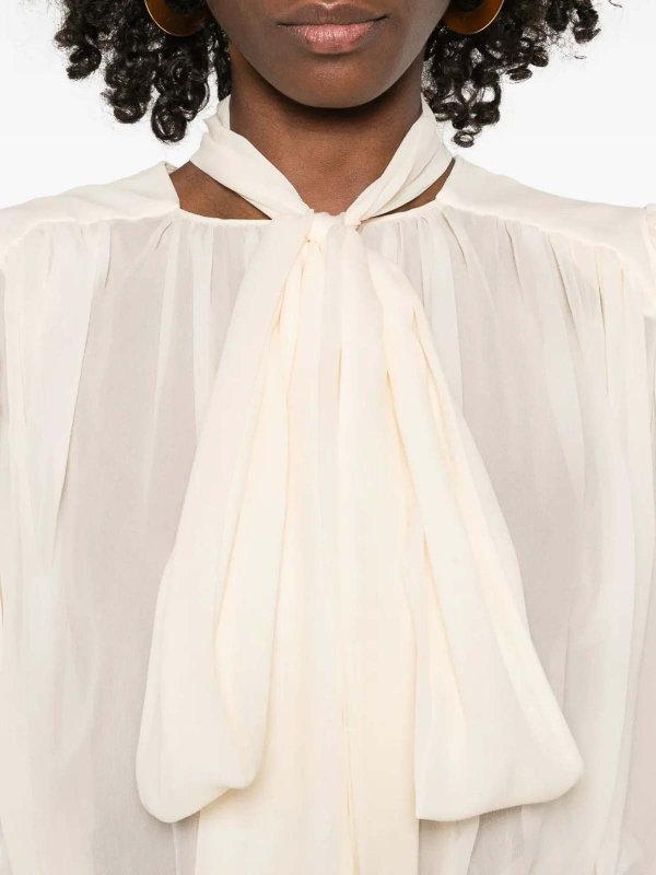 シャツ - 白 shop online: ELISABETTA FRANCHI