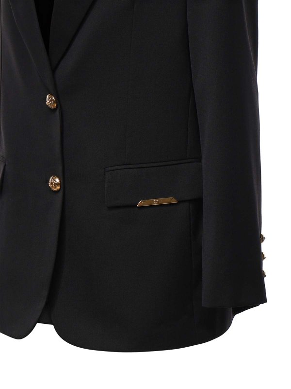ELISABETTA FRANCHI: ブレザー online - ブレザー - 黒