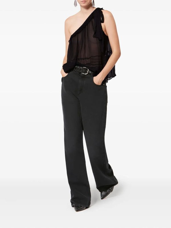 ISABEL MARANT: Tops y camisetas sin mangas online - Top - Negro