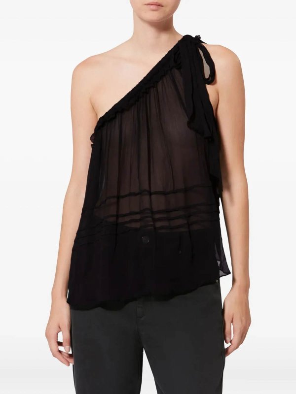 The Best Shops ISABEL MARANT: Tops y camisetas sin mangas - Top - Negro