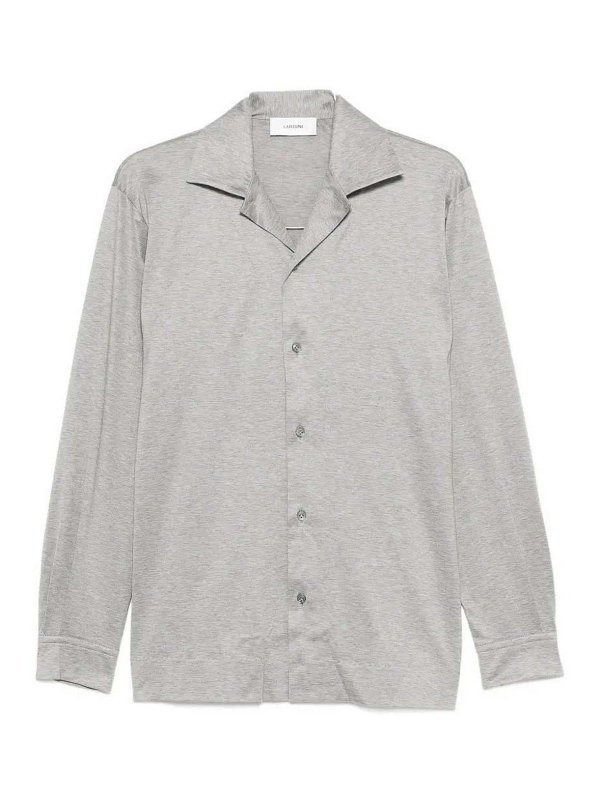 LARDINI: camicie - Camicia Uomo Jersey