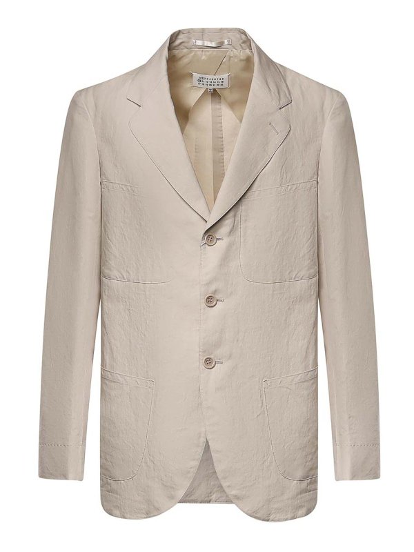 Maison Margiela: casual jackets - Jacket Natural