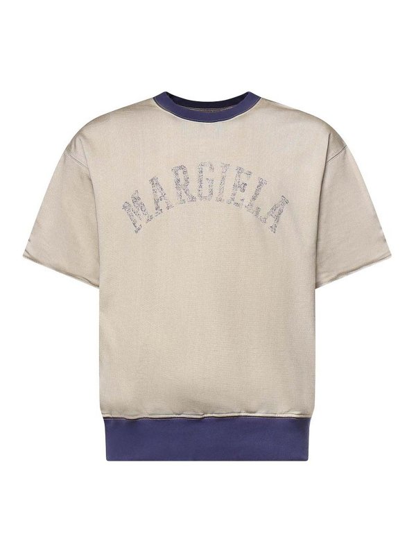 Maison Margiela: スウェット＆セーター - スウェットシャツ/セーター - ベージュ