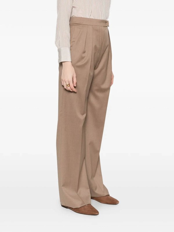 Max Mara: カジュアルトラウザー online - カジュアルパンツ - ベージュ