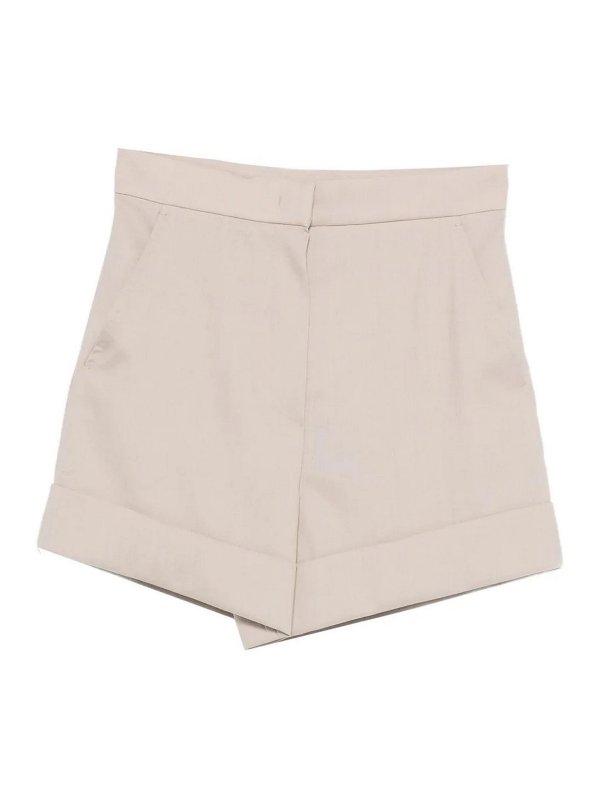 Max Mara: Hosen Shorts - Shorts - Grün