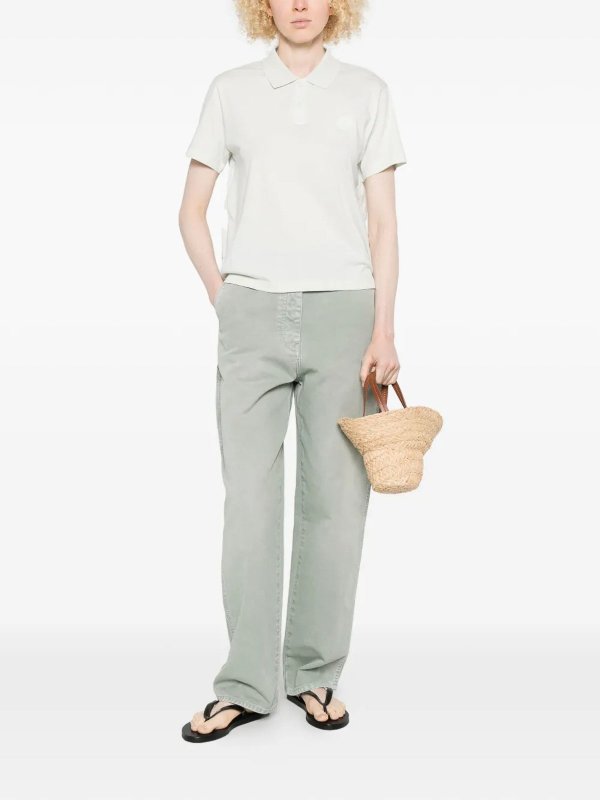 MONCLER: polo online - SS Polo Verde