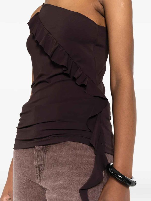 The Best Shops Pinko: Tops und Tank Tops - Top - Braun