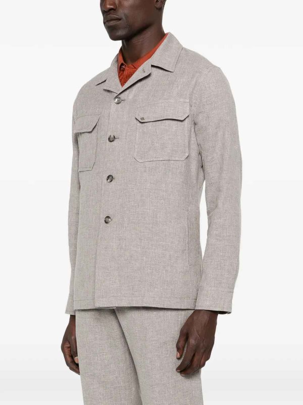 Blazer - Gris shop online: TAGLIATORE