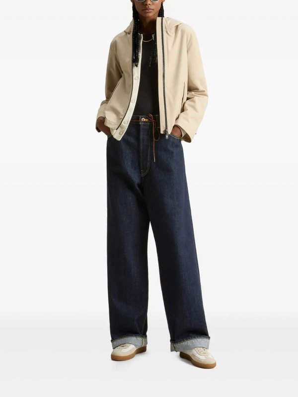WOOLRICH: casual jackets online - Light Stretch Jacket White Pepper