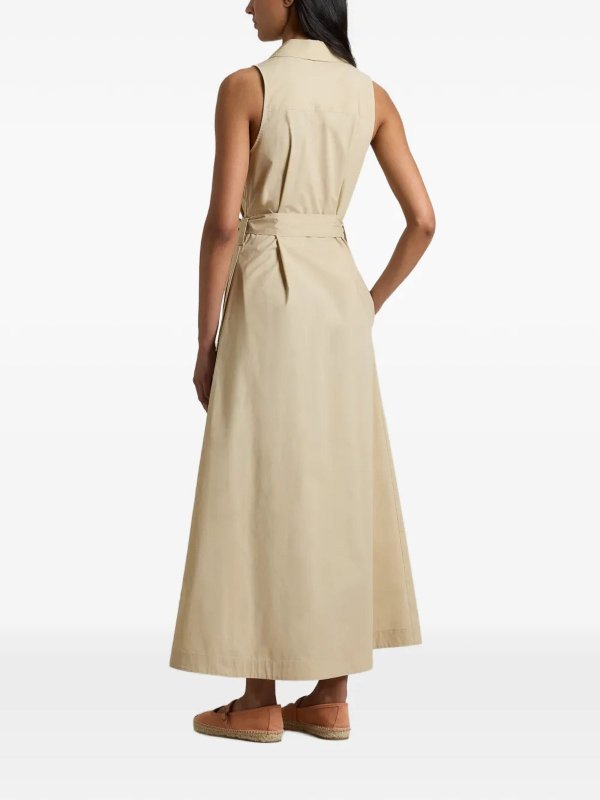 The Best Shops WOOLRICH: Maxikleider - Maxikleid - Beige