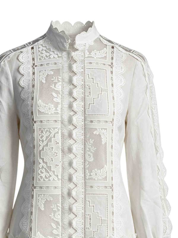 ZIMMERMANN: Blusas online - Blusa - Blanco