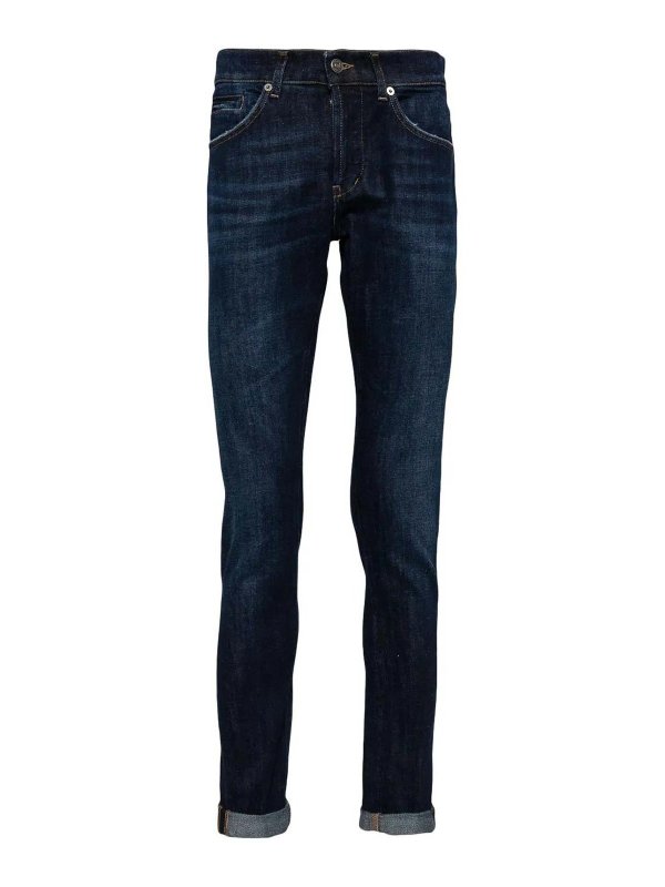DONDUP: Jeans pitillos - Vaqueros Pitillos - Azul