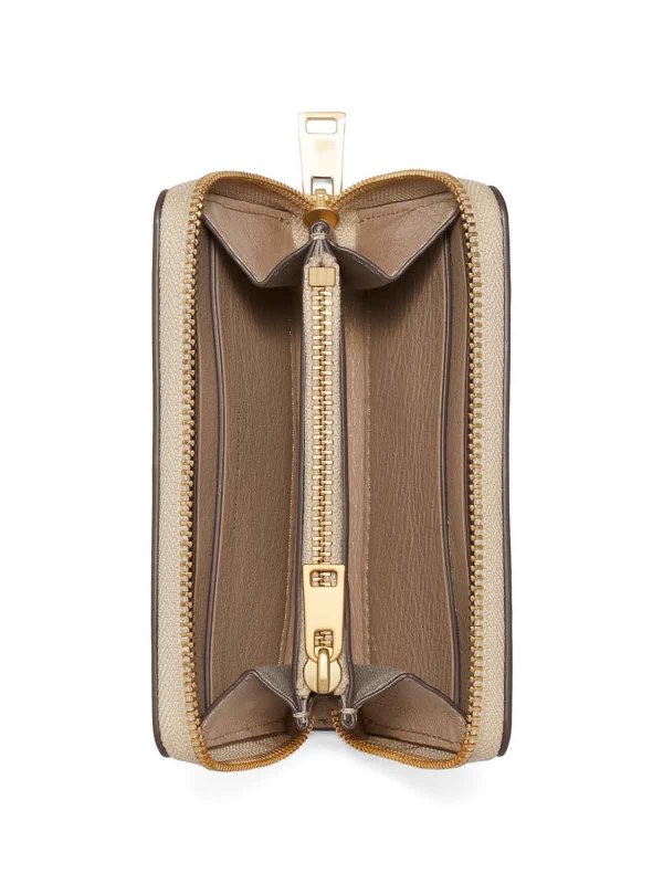 TORY BURCH: 財布＆ポーチ online - 財布 - ベージュ