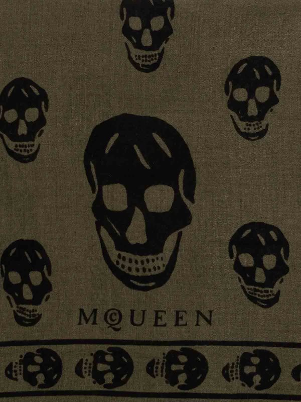 The Best Shops ALEXANDER MCQUEEN: Écharpes - Écharpe - Vert