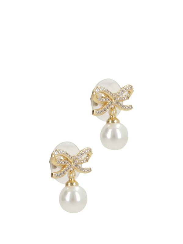 The Best Shops Self Portrait: Pendientes - Pendientes - Dorado
