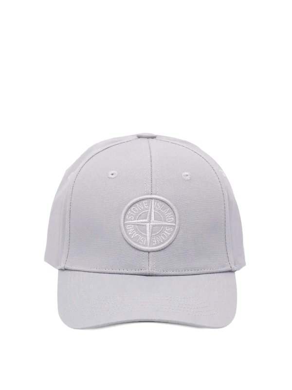 STONE ISLAND: 帽子＆キャッブ - 帽子 - グレー