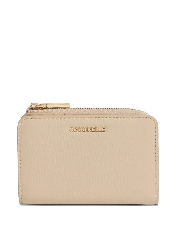 COCCINELLE: wallets & purses online - Wallet Grained   Sandshell Sandshell