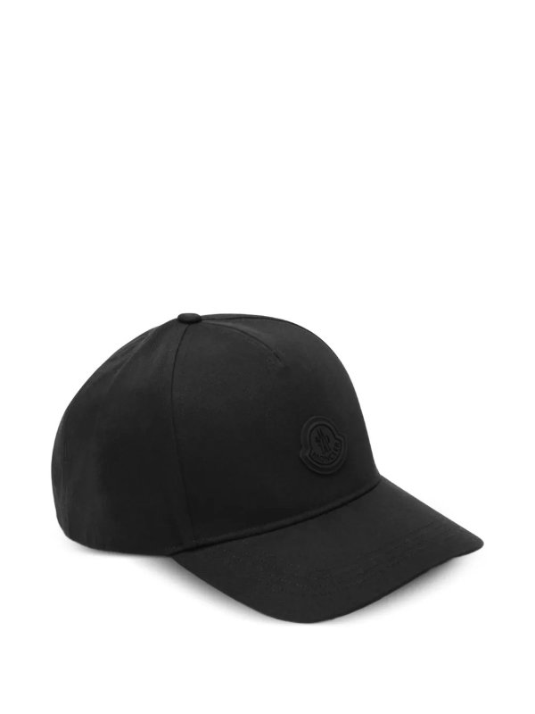 MONCLER: hats & caps online - Baseball Cap Black