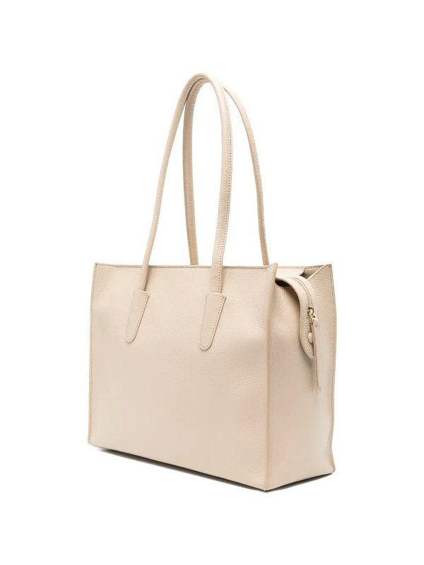 COCCINELLE: totes bags online - Handbag Grained   Sandshell Sandshell