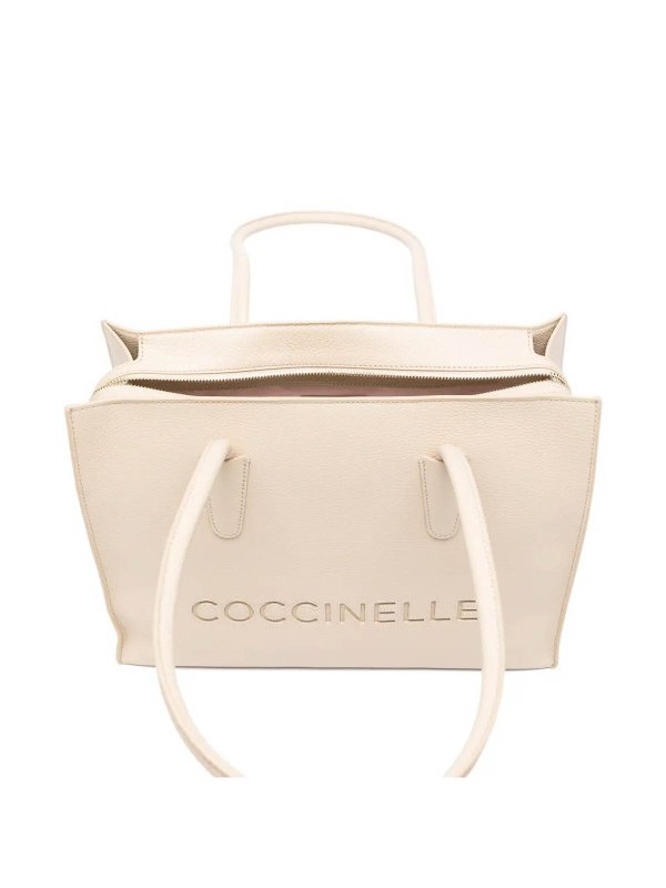 COCCINELLE buy online Handbag Grained   Sandshell Sandshell